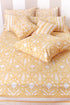 20s Cotton Lumbar Cushion Cover In Block Print